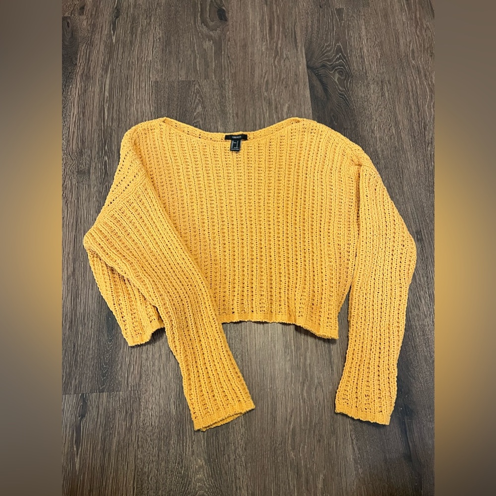Knit Cropped Sweater